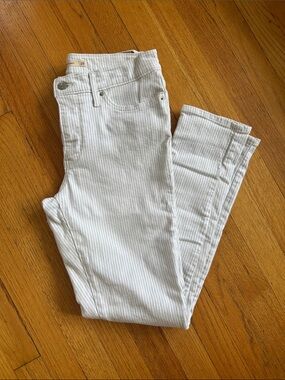 Levi’s  Light Pinstripe Slim Jeans